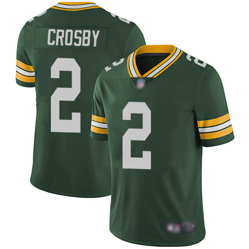 Green Bay Packers Limited Green Youth #2 Crosby Mason Home Jersey Nike NFL Vapor Untouchable->green bay packers->NFL Jersey